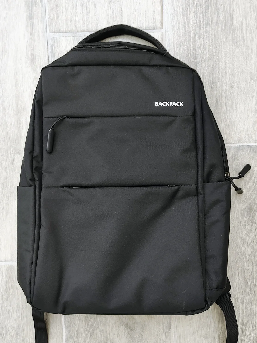 Black Men's Backpack - Versatile Everyday Carry